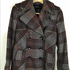 Moda international, pea coat size small.